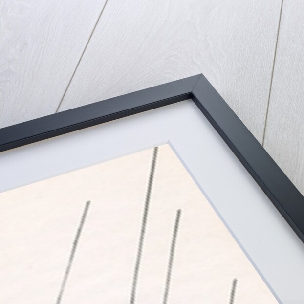 Illustration of Couple on Rainy Roof of Double-Decker Bus by Anne Harriet Fish