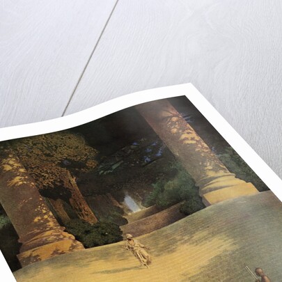 Prince Agib Illustration by Maxfield Parrish