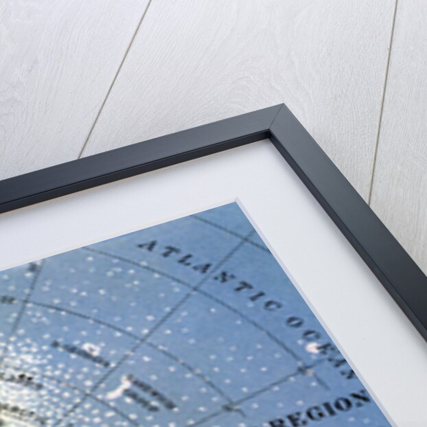 Map of Amundsen and Scott's South Pole Expeditions by Anonymous