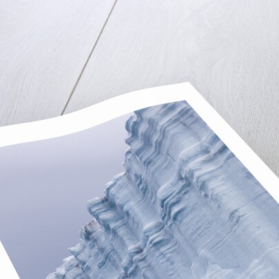 Striated Face of Brasvellbreen Glacier on Nordaustlandet by Anonymous