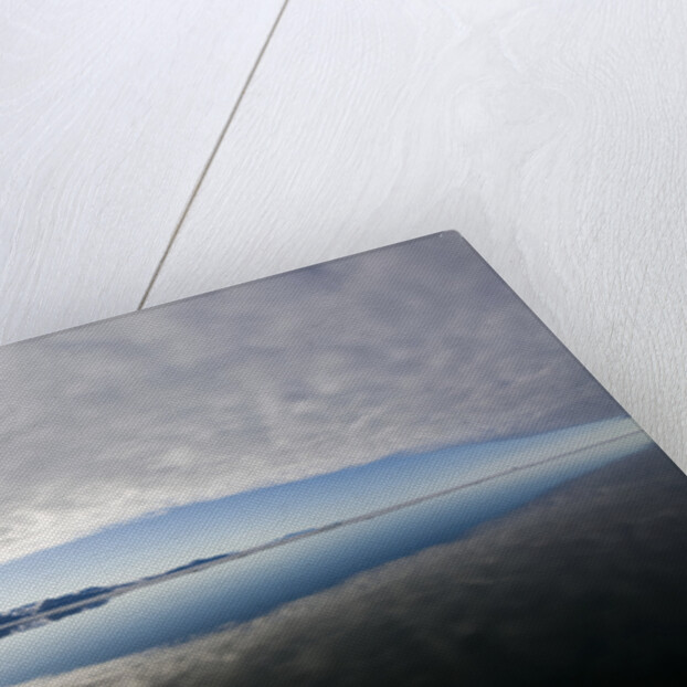 Reflection of Low Clouds in Calm Sea at Edgeoya Island by Anonymous