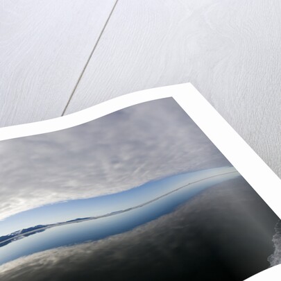 Reflection of Low Clouds in Calm Sea at Edgeoya Island by Anonymous