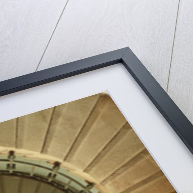 Spiral Staircase at Eckmuhl Lighthouse in Brittany by Anonymous