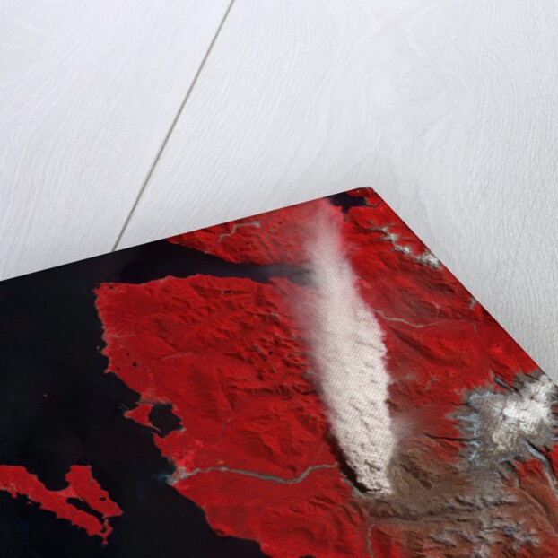 Chaiten Volcano Erupting by Anonymous