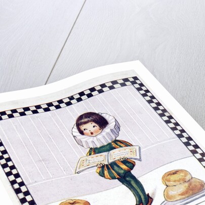 Illustration of "Little Tom Tucker" Nursery Rhyme by Anonymous