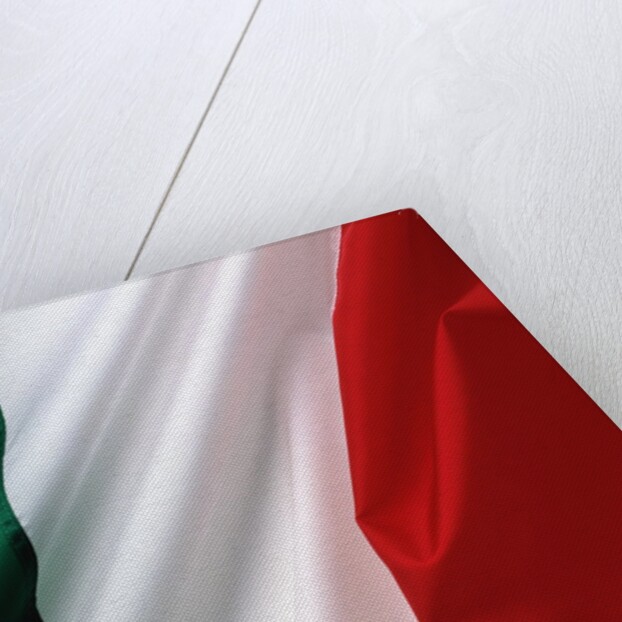 Italian flag by Anonymous