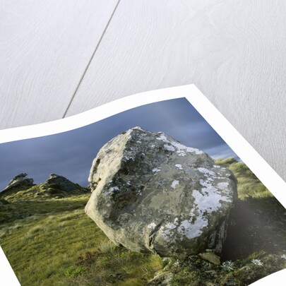 Boulder on a Hillside by Anonymous