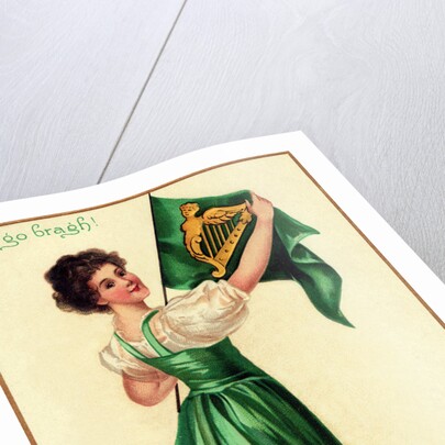 Erin Go Bragh Postcard by Anonymous