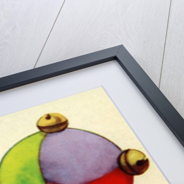 Illustration of child's rattle by Anonymous