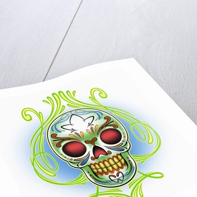 Mexican Skull by Anonymous