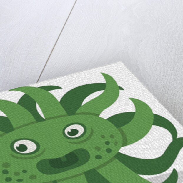 Green monster by Anonymous