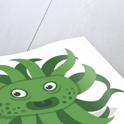 Green monster by Anonymous