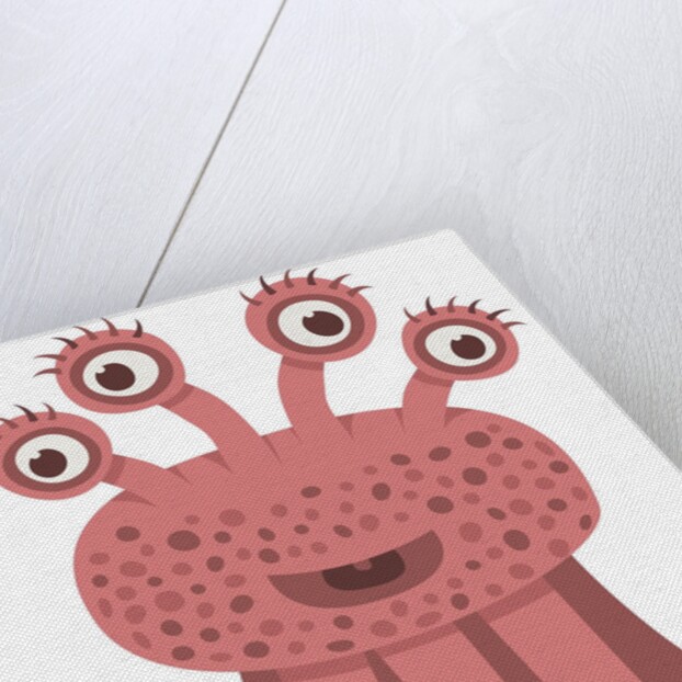Pink monster by Anonymous