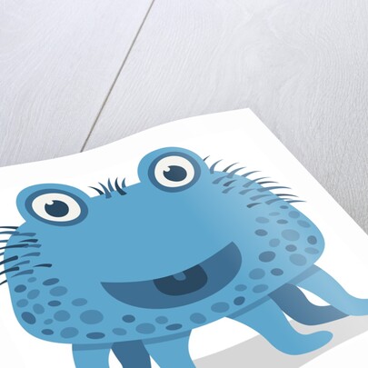 Blue Monster by Anonymous