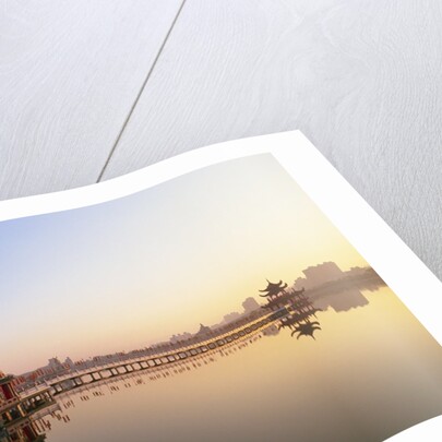 Spring and Autumn Pavilions on Lotus Lake by Anonymous