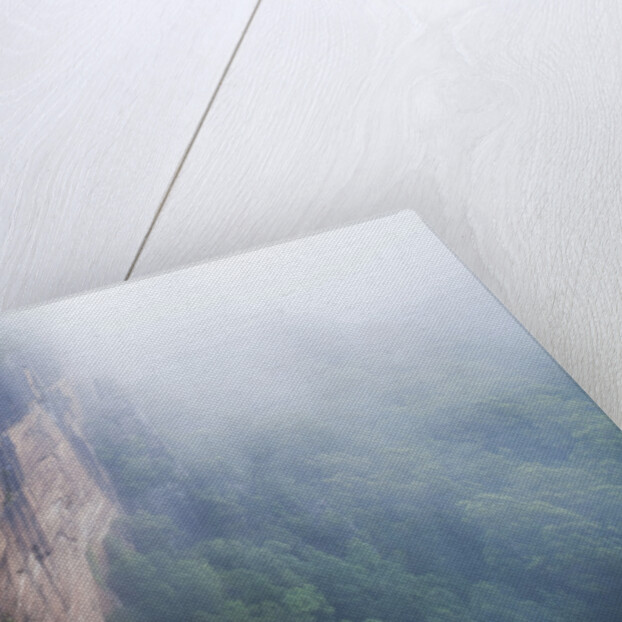 Fog over Fitzroy Falls in Morton National Park by Anonymous