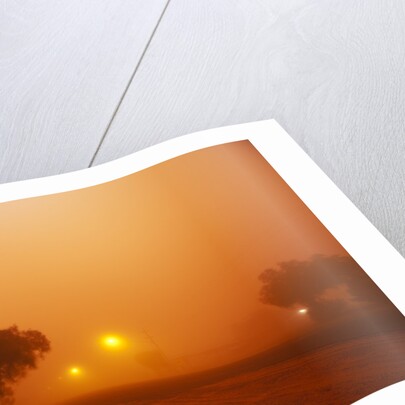 Dust storm in the Australian Outback by Anonymous