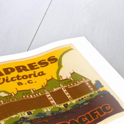 The Empress Luggage label by Anonymous