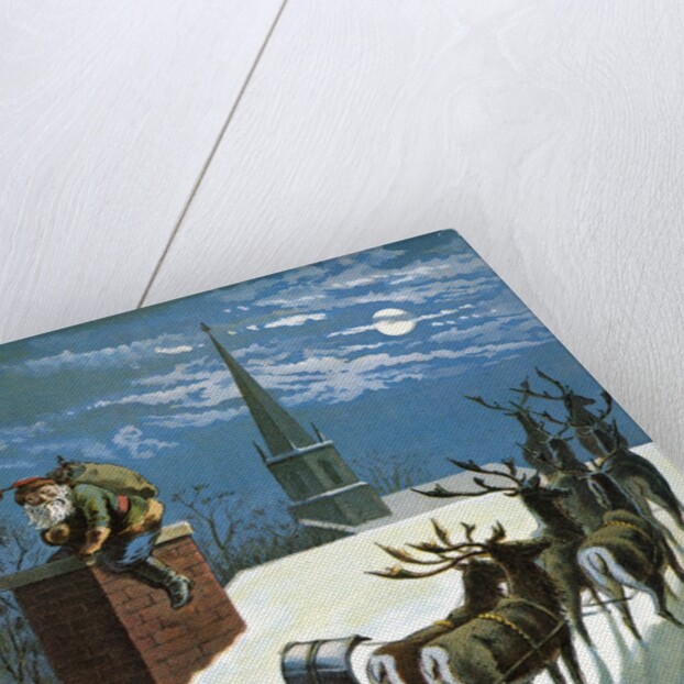 Down the Chimney St. Nicholas Came by William Roger Snow