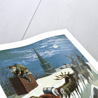 Down the Chimney St. Nicholas Came by William Roger Snow
