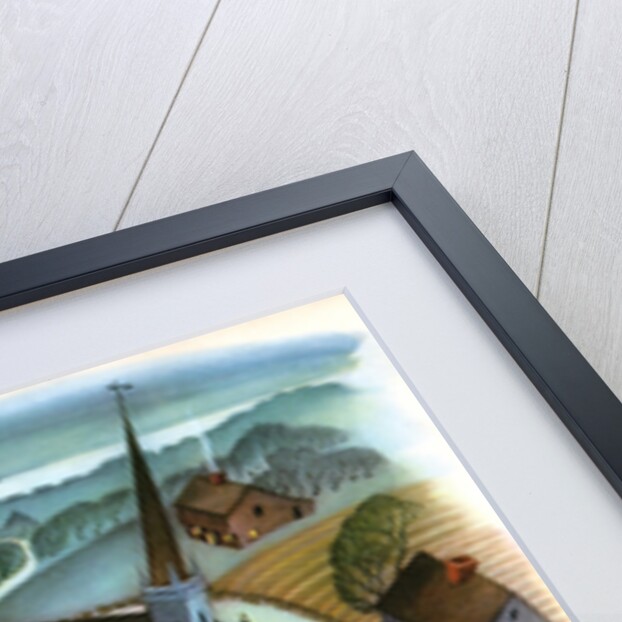 Illustration of the ride of Paul Revere by Janice Holland