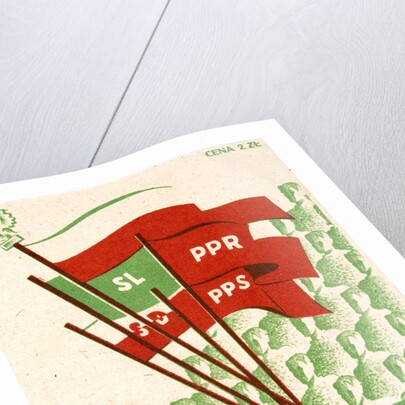 Polish postcard from May Day 1945 by Anonymous