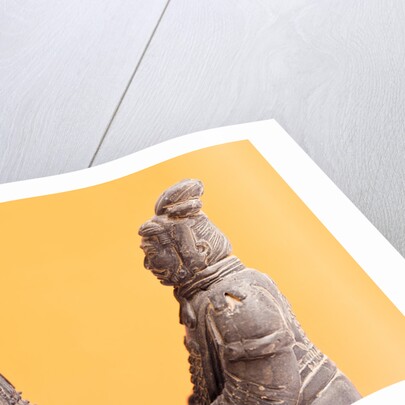 Miniature terracotta soldiers by Anonymous