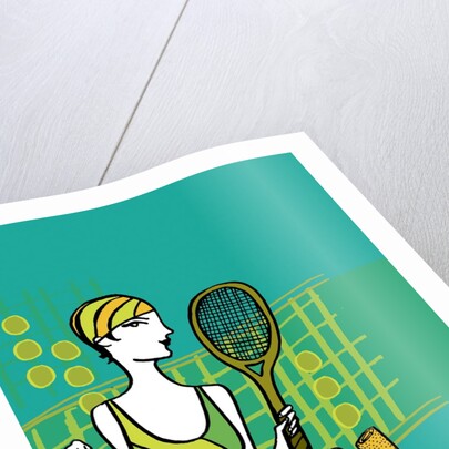 Athletic Woman by Anonymous