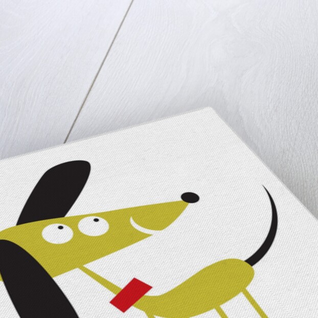 A Portrait of a Family Dog by Anonymous