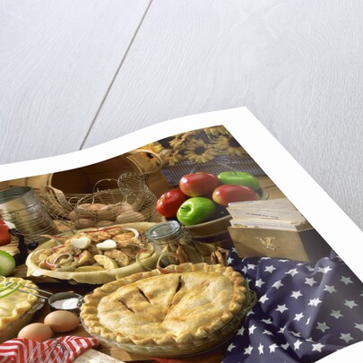 Baking pies by Anonymous