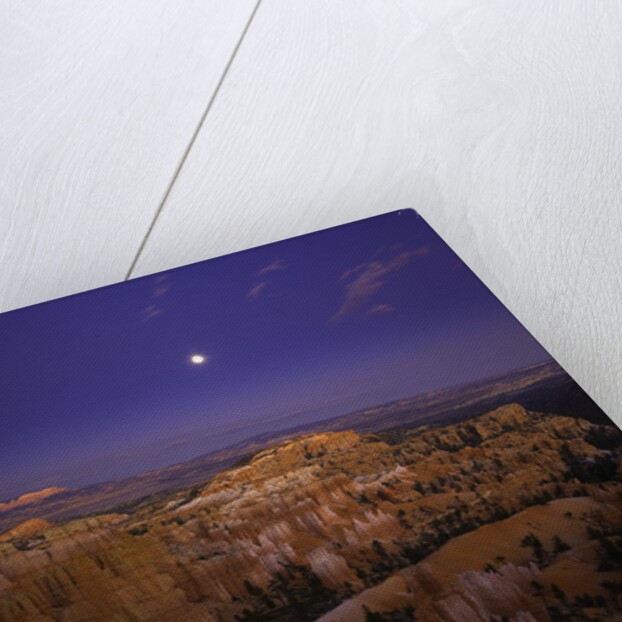 Moonrise over Bryce Canyon National Park by Anonymous