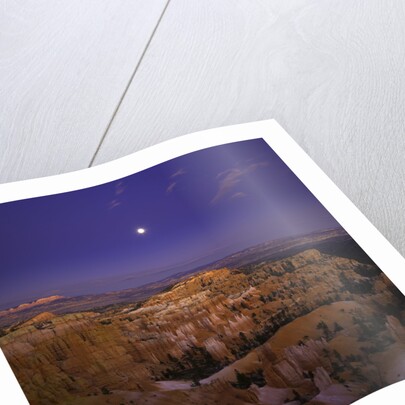 Moonrise over Bryce Canyon National Park by Anonymous