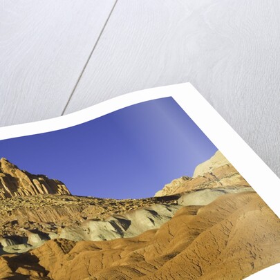 Castle and Fluted Wall Formations in Capitol Reef National Park by Anonymous