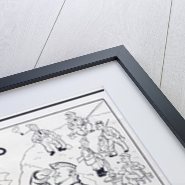 Home Guard 1940-1944 Dis-Miss! calendar illustration by Anonymous