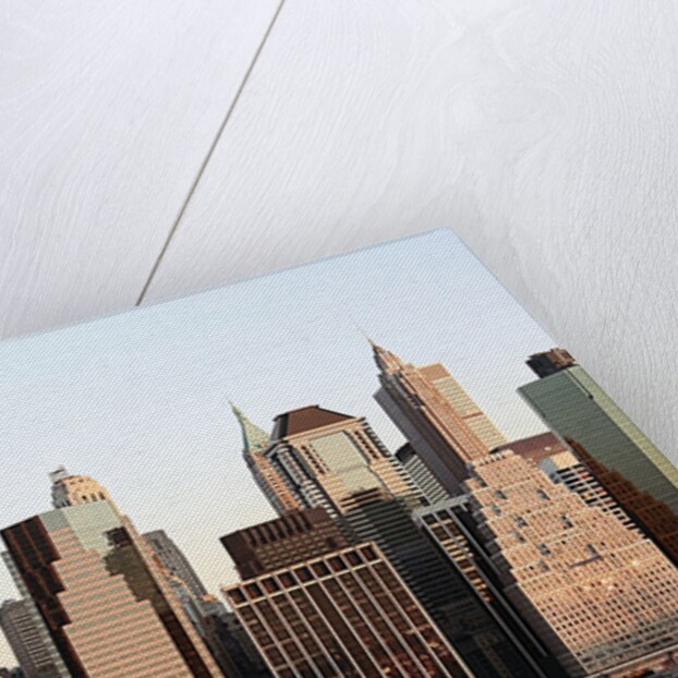 Manhattan skyline by Anonymous