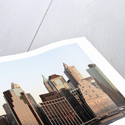 Manhattan skyline by Anonymous