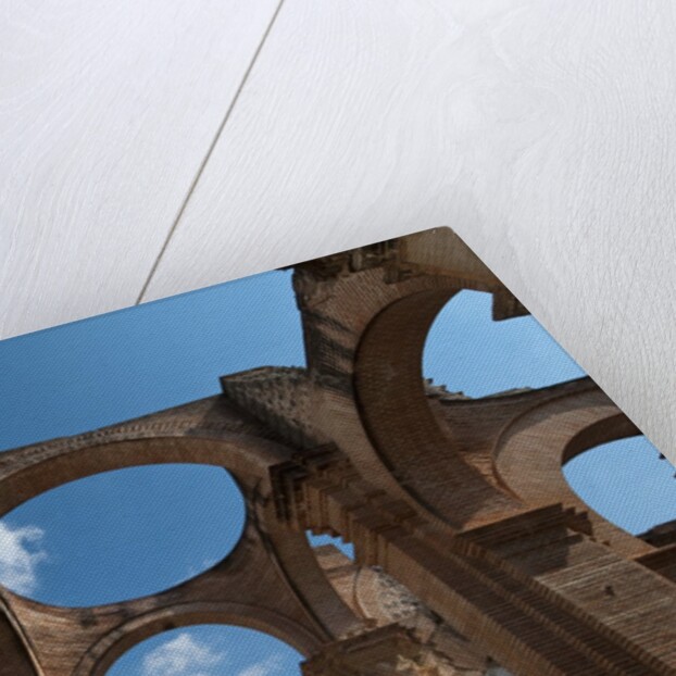 Arches in old cathedral ruins in Antigua in Guatemala by Anonymous