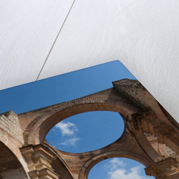 Arches in old cathedral ruins in Antigua in Guatemala by Anonymous