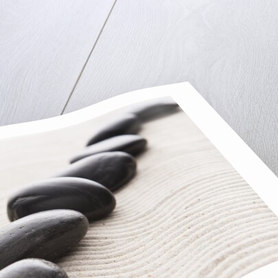 Rocks on sand by Anonymous