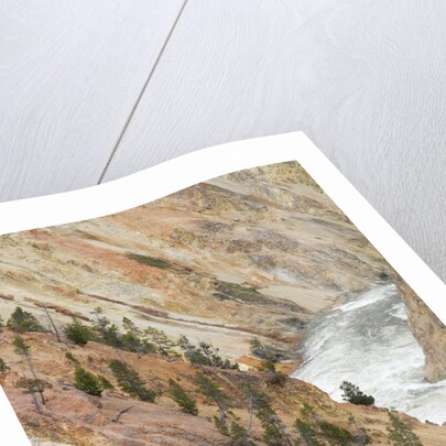 Yellowstone River in Grand Canyon of the Yellowstone by Anonymous