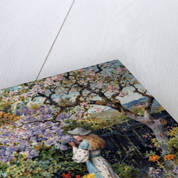 An English Cottage Garden by William Stephen Coleman