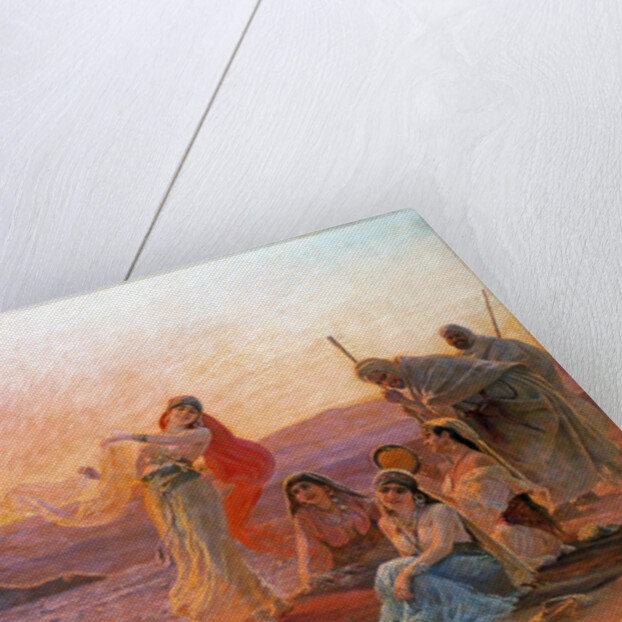 In the Desert by Otto Pilny