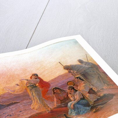 In the Desert by Otto Pilny