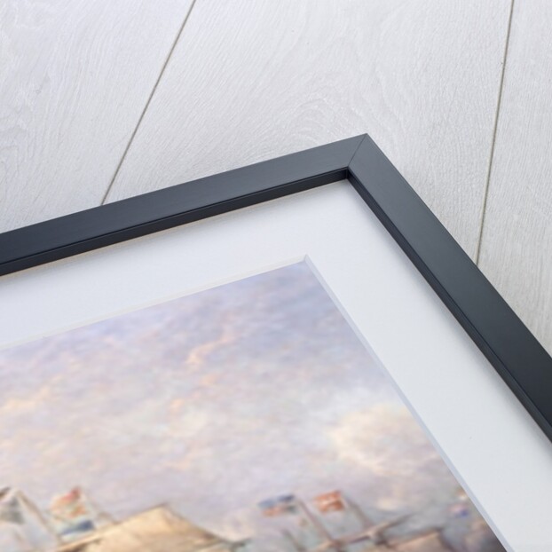 A Naval Engagement by Francois Musin