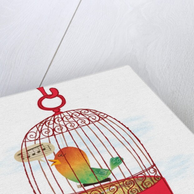A Caged Bird Singing by Anonymous