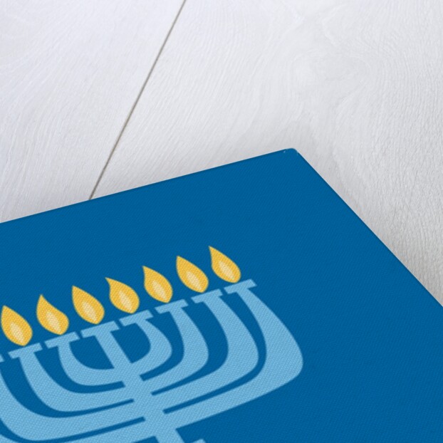 Hanukkah Menorah by Anonymous