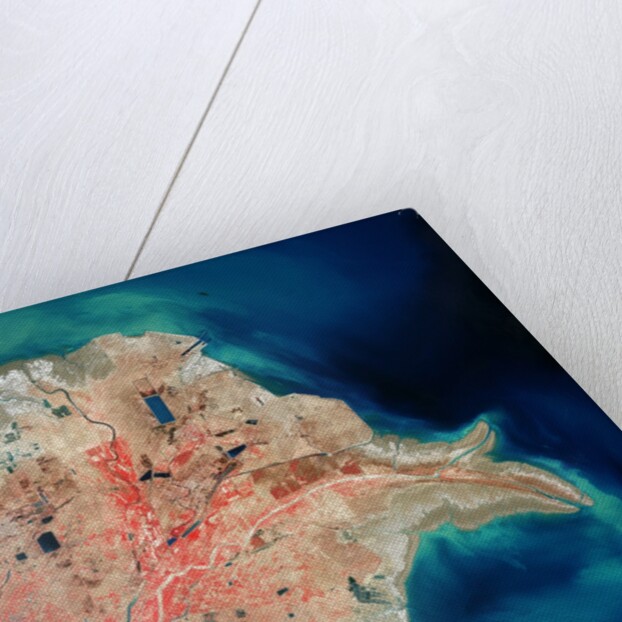 Yellow River entering the Bo Hai in China by Anonymous