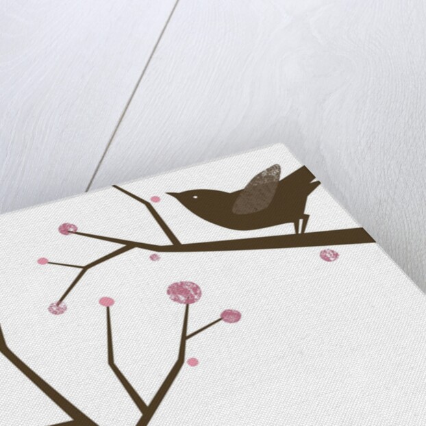 Bird in tree by Anonymous