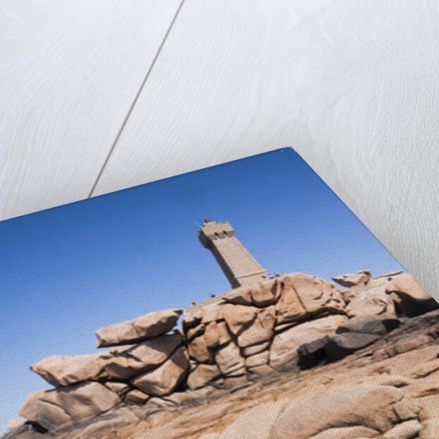 Ploumanach Lighthouse on the Cote de Granit Rose by Anonymous