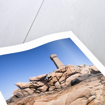 Ploumanach Lighthouse on the Cote de Granit Rose by Anonymous